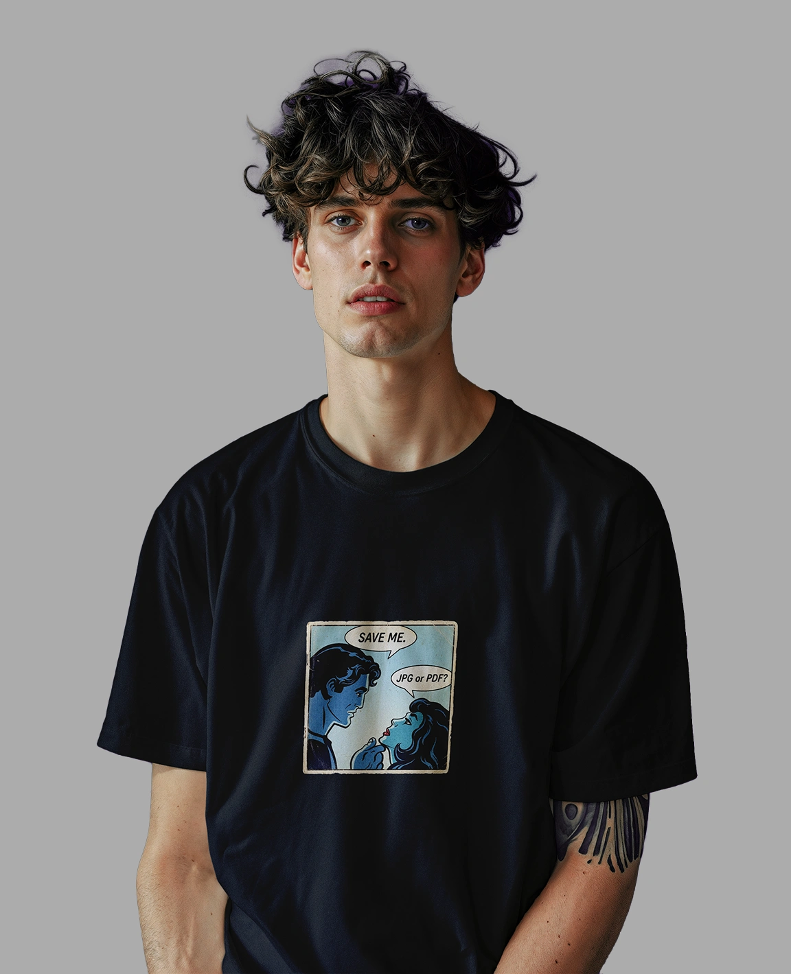 تیشرت Save Me. JPG or PDF